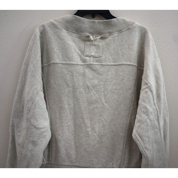 Free People Movement OB2023564 Women's Sz XL Gray Heather Intercept Romper - Picture 4 of 13